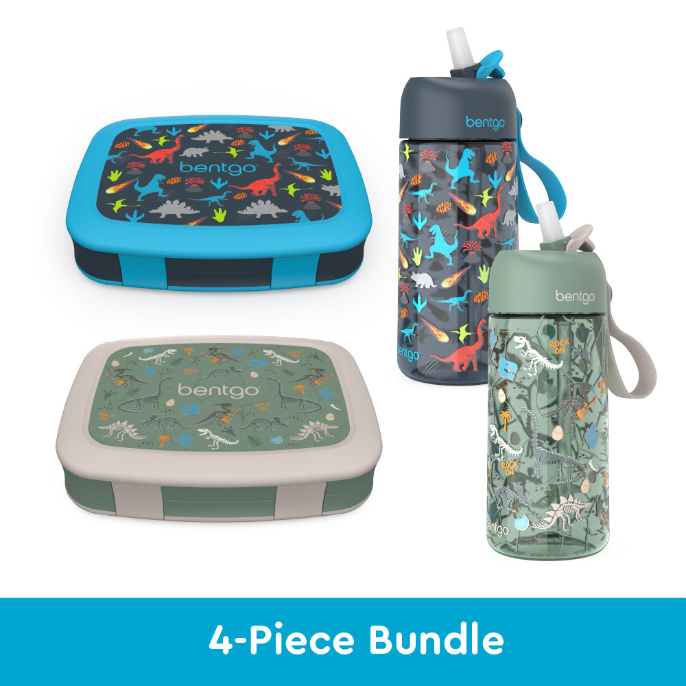 bentgo-kids-prints-lunch-boxes-and-water-bottles-m4 bentgo-lunch-box-bottle-bundle-dinsoaur-fossils-1.jpg